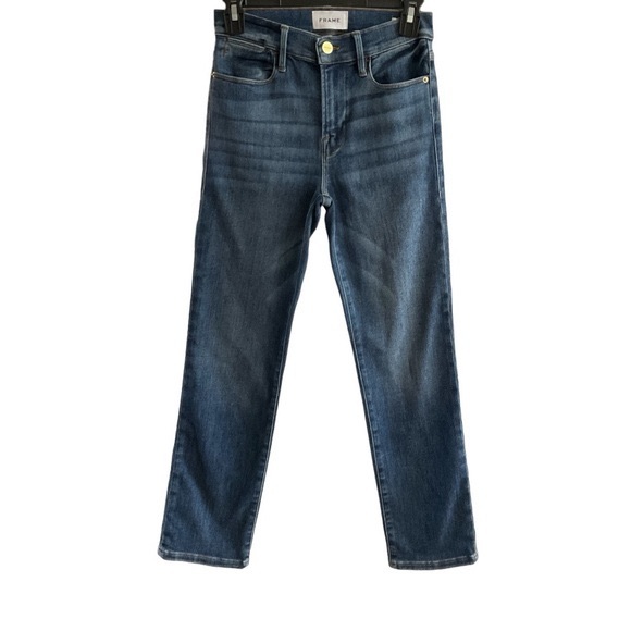 Frame Le High Straight Jeans - Picture 1 of 12